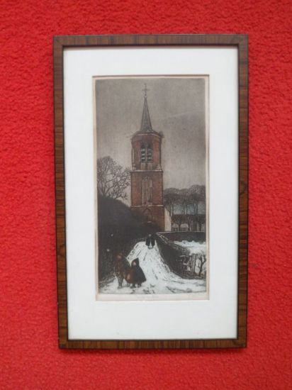 Verkocht.Bottema.Tjeerd Bottema.1884-1978.Torentje van Laren nh.
